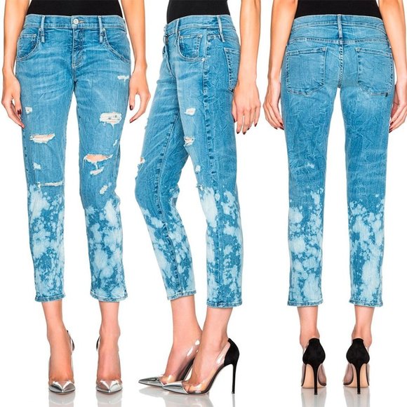 Calvin Rucker Denim - CALVIN RUCKER x Revolve Back In Love Again Jean In Beach‎ Bleach Sz 30